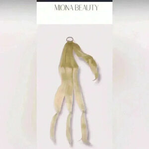 Ponytail Mona Beauty Braid Ponytail 613 Light Blonde Premium Synthetic Fibers